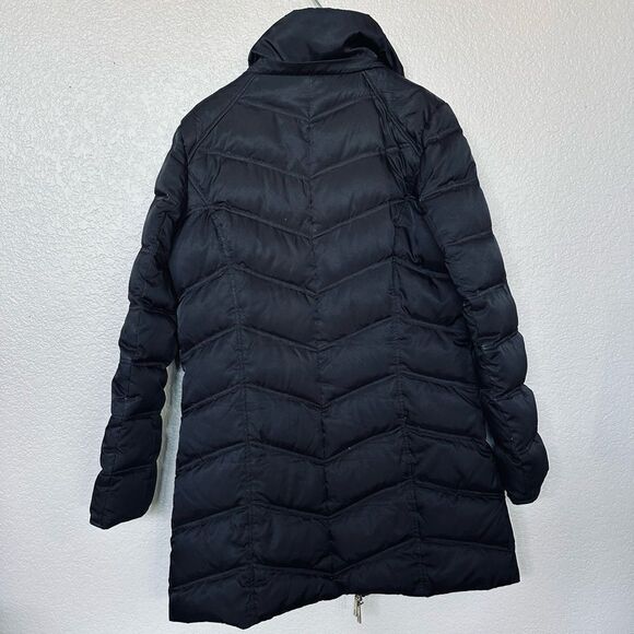 Kenneth Cole Black Puffer Winter Coat Jacket M - Picture 2 of 4